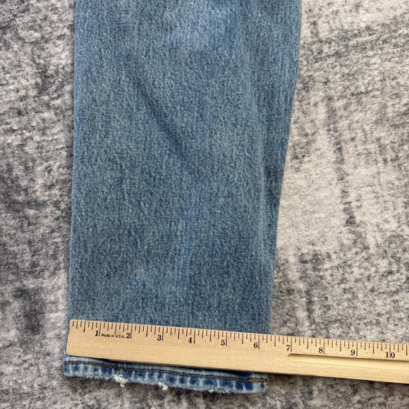 Abercrombie & Fitch Jeans Mens 34x30 Blue A&F Vintage Stretch Slim Denim Casual - Picture 7 of 11